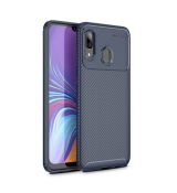 Púzdro FOCUS CARBON CASE pre SAMSUNG GALAXY A40 (A405F) - modré