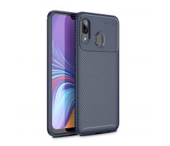 Púzdro FOCUS CARBON CASE pre SAMSUNG GALAXY A40 (A405F) - modré