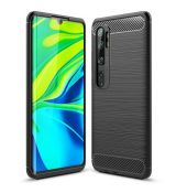 Púzdro CARBON CASE pre XIAOMI Mi NOTE 10 - čierne