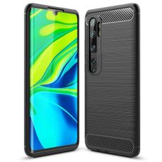 Púzdro CARBON CASE pre XIAOMI Mi NOTE 10 - čierne