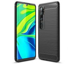 Púzdro CARBON CASE pre XIAOMI Mi NOTE 10 - čierne