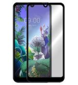 Tvrdené sklo 5D FULL COVER (full glue) 9H PRO (TG) pre LG K50s - čierne