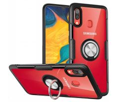 Púzdro CARBON RING CASE pre SAMSUNG GALAXY A40 (A405F) - čierne