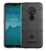 Púzdro (Zadný kryt) RUGGED SHIELD pre NOKIA 6.2/NOKIA 7.2 - čierne