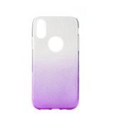 Púzdro SHINING CASE pre SAMSUNG GALAXY A40 (A405F) - fialovo strieborné