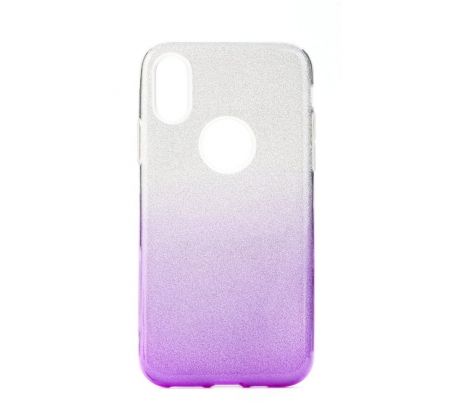 Púzdro SHINING CASE pre SAMSUNG GALAXY A40 (A405F) - fialovo strieborné