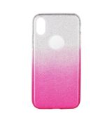 Púzdro SHINING CASE pre SAMSUNG GALAXY A40 (A405F) - ružovo strieborné