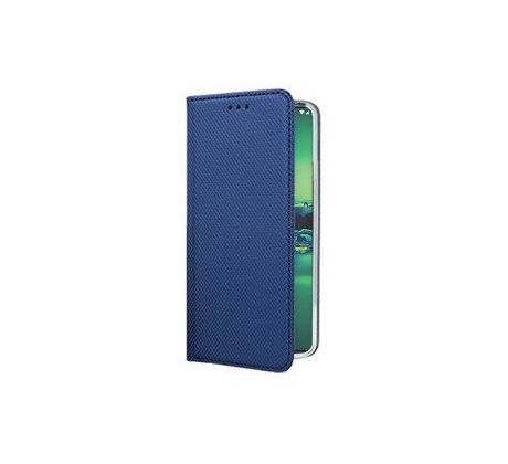 Púzdro knižkové SMART BOOK CASE pre MOTOROLA MOTO G8 PLUS - modré