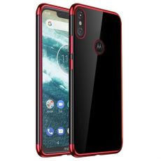 Púzdro ELEGANCE TPU CASE pre MOTOROLA ONE VISION - červené