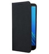 Púzdro knižkové SMART BOOK CASE pre MOTOROLA MOTO E6 - čierne
