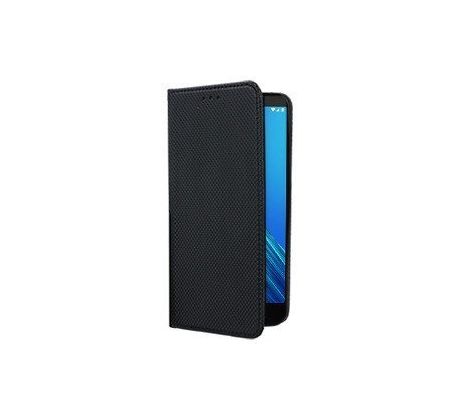 Púzdro knižkové SMART BOOK CASE pre MOTOROLA MOTO E6 - čierne