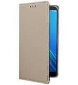 Púzdro knižkové SMART BOOK CASE pre MOTOROLA MOTO E6 - zlaté
