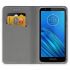 Púzdro knižkové SMART BOOK CASE pre MOTOROLA MOTO E6 - zlaté