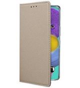 Púzdro knižkové SMART BOOK CASE pre SAMSUNG GALAXY A51 (A515F) - zlaté