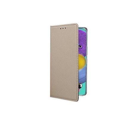 Púzdro knižkové SMART BOOK CASE pre SAMSUNG GALAXY A51 (A515F) - zlaté