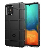 Púzdro (Zadný kryt) RUGGED SHIELD pre SAMSUNG GALAXY A71 (A715F) - čierne