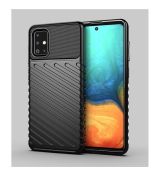 Púzdro (Zadný kryt) THUNDER ARMOR pre SAMSUNG GALAXY A71 (A715F) - čierne