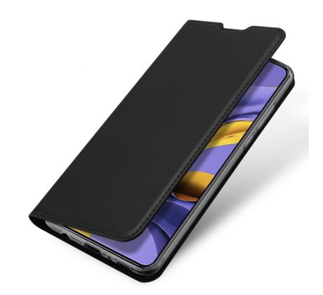 Púzdro knižkové DUX DUCIS PRO SKIN SERIES pre SAMSUNG GALAXY A71 (A715F) - čierne