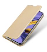 Púzdro knižkové DUX DUCIS PRO SKIN SERIES pre SAMSUNG GALAXY A71 (A715F) - zlaté