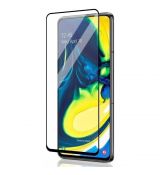 Tvrdené sklo 5D FULL COVER (full glue) 9H PRO (TG) pre SAMSUNG GALAXY A51 (A515F) - čierne