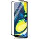 Tvrdené sklo 5D FULL COVER (full glue) 9H PRO (TG) pre SAMSUNG GALAXY A71 (A715F) - čierne