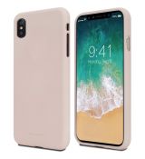 Púzdro MERCURY SOFT FEELING TPU pre MOTOROLA MOTO E6 PLUS - pieskový