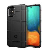 Púzdro (Zadný kryt) RUGGED SHIELD pre SAMSUNG GALAXY A51 (A515F) - čierne