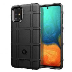 Púzdro (Zadný kryt) RUGGED SHIELD pre SAMSUNG GALAXY A51 (A515F) - čierne