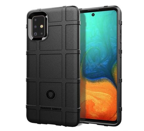 Púzdro (Zadný kryt) RUGGED SHIELD pre SAMSUNG GALAXY A51 (A515F) - čierne