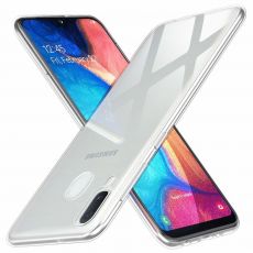 Púzdro SILIKÓNOVÉ ULTRA SLIM 0,3mm pre SAMSUNG GALAXY A20e (A202F) - transparentné