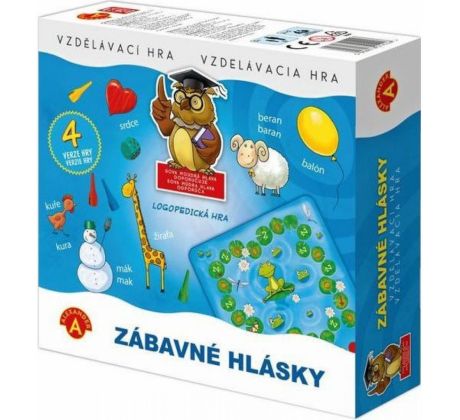 Didaktická hra - ZÁBAVNÉ HLÁSKY