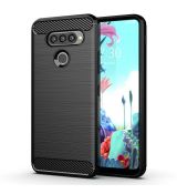 Púzdro CARBON CASE pre LG K50s - čierne