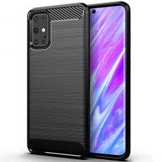 Púzdro CARBON CASE pre SAMSUNG GALAXY S20 - čierne