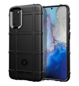 Púzdro (Zadný kryt) RUGGED SHIELD pre SAMSUNG GALAXY S20 PLUS - čierne