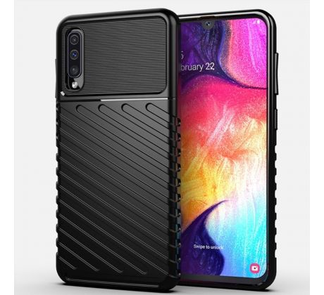 Púzdro (Zadný kryt) THUNDER ARMOR pre SAMSUNG GALAXY A50 (A505F) - čierne