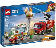 LEGO City 60214 Zásah hasičov v burgrárni