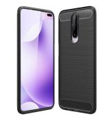 Púzdro CARBON CASE pre XIAOMI REDMI K30/POCO X2 - čierne