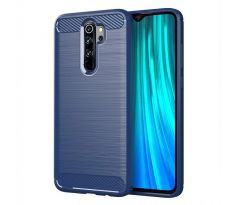 Púzdro CARBON CASE pre XIAOMI REDMI NOTE 8 PRO - modré