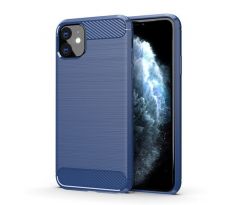 Púzdro CARBON CASE pre APPLE IPHONE 11 (6,1") - modré