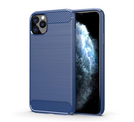 Púzdro CARBON CASE pre APPLE IPHONE 11 PRO (5,8") - modré