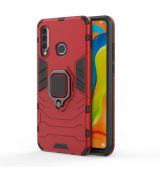 Púzdro ARMOR RING CASE  pre HUAWEI P30 LITE - červené