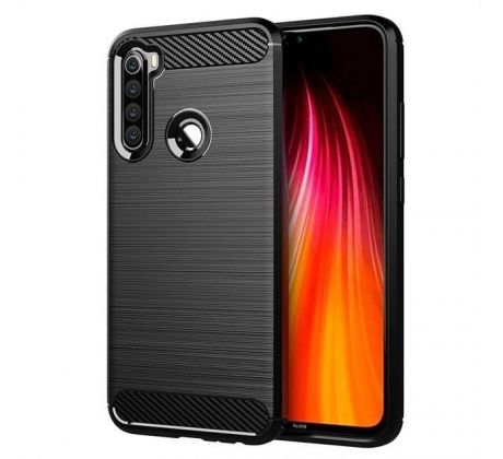 Púzdro CARBON CASE pre XIAOMI REDMI NOTE 8T - čierne