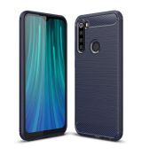 Púzdro CARBON CASE pre XIAOMI REDMI NOTE 8 - modré