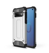 Púzdro ARMOR NEO CASE pre SAMSUNG GALAXY S10 (G973F) - strieborné