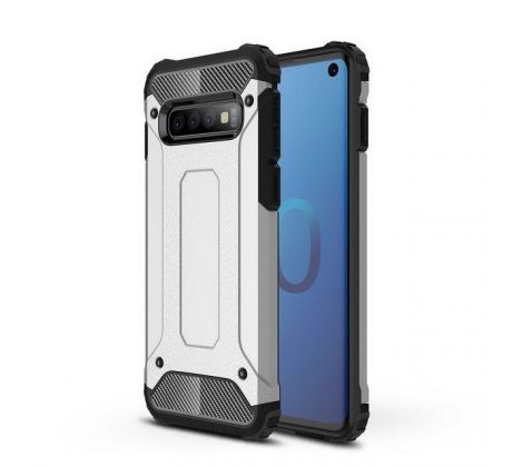 Púzdro ARMOR NEO CASE pre SAMSUNG GALAXY S10 (G973F) - strieborné