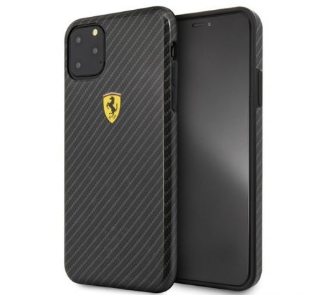Ferrari Hardcase On Track Carbon Effect (FESPCHCN65CBBK) pre APPLE iPHONE 11 PRO MAX