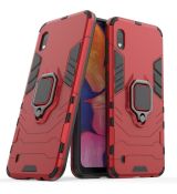 Púzdro ARMOR RING CASE  pre SAMSUNG GALAXY A10 (A105F) - červené