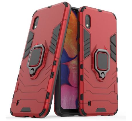 Púzdro ARMOR RING CASE  pre SAMSUNG GALAXY A10 (A105F) - červené