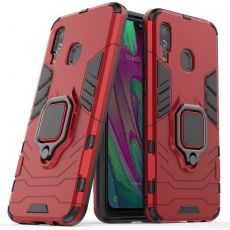 Púzdro ARMOR RING CASE  pre SAMSUNG GALAXY A40 (A405F) - červené
