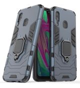 Púzdro ARMOR RING CASE  pre SAMSUNG GALAXY A40 (A405F) - modré